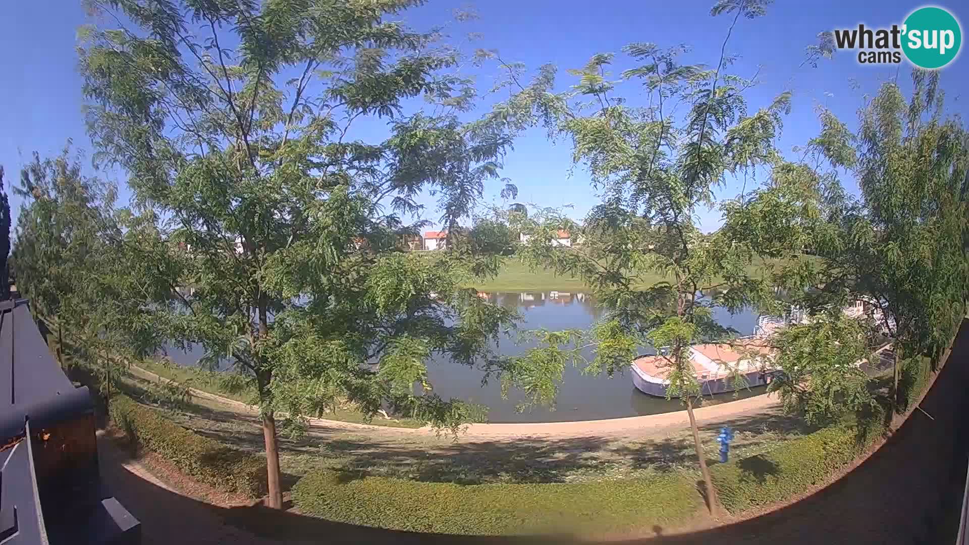 Sisak live webcam Kolpa river view – Croatia