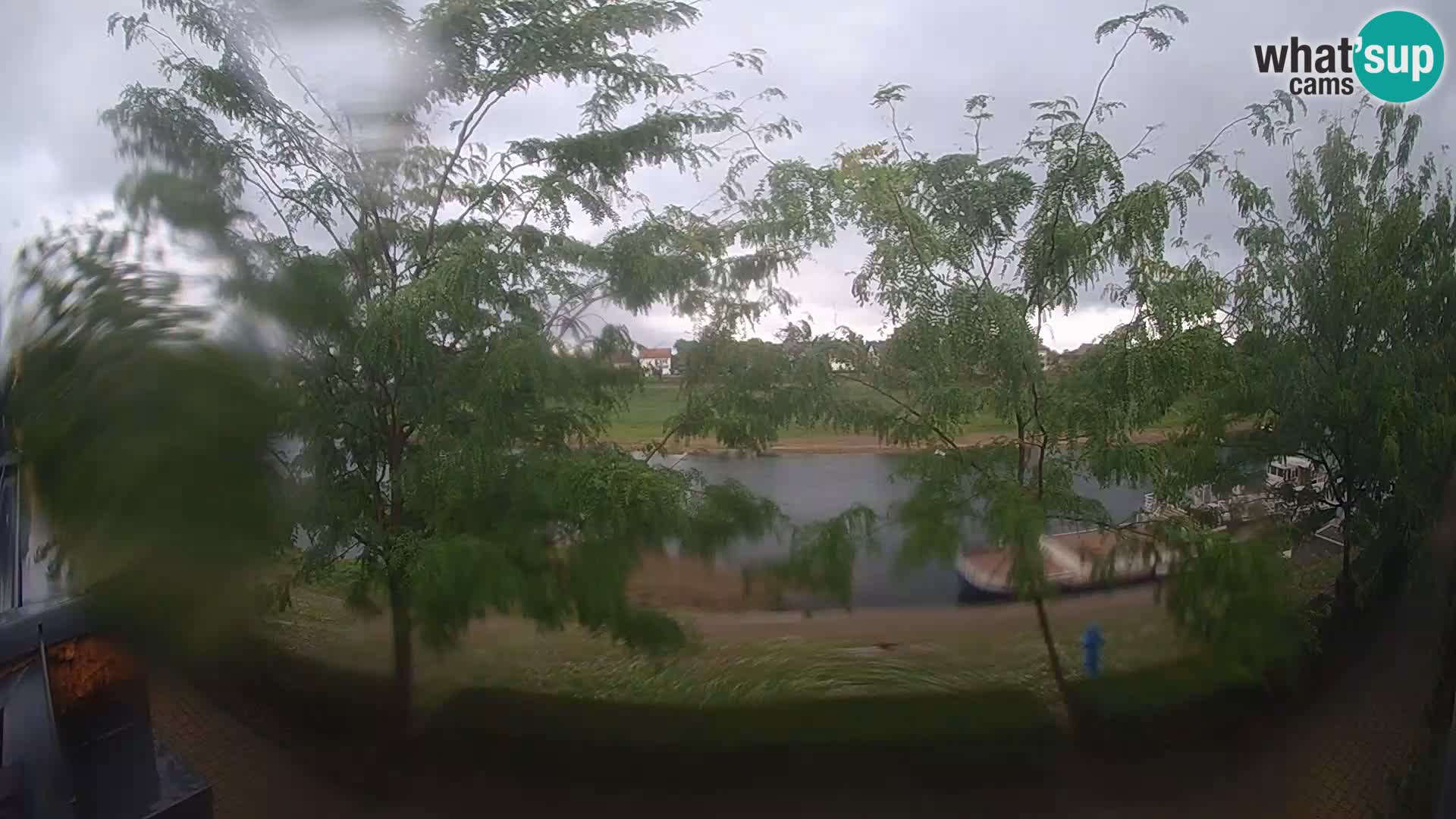 Sisak webcam en vivo Kolpa river view – Croacia