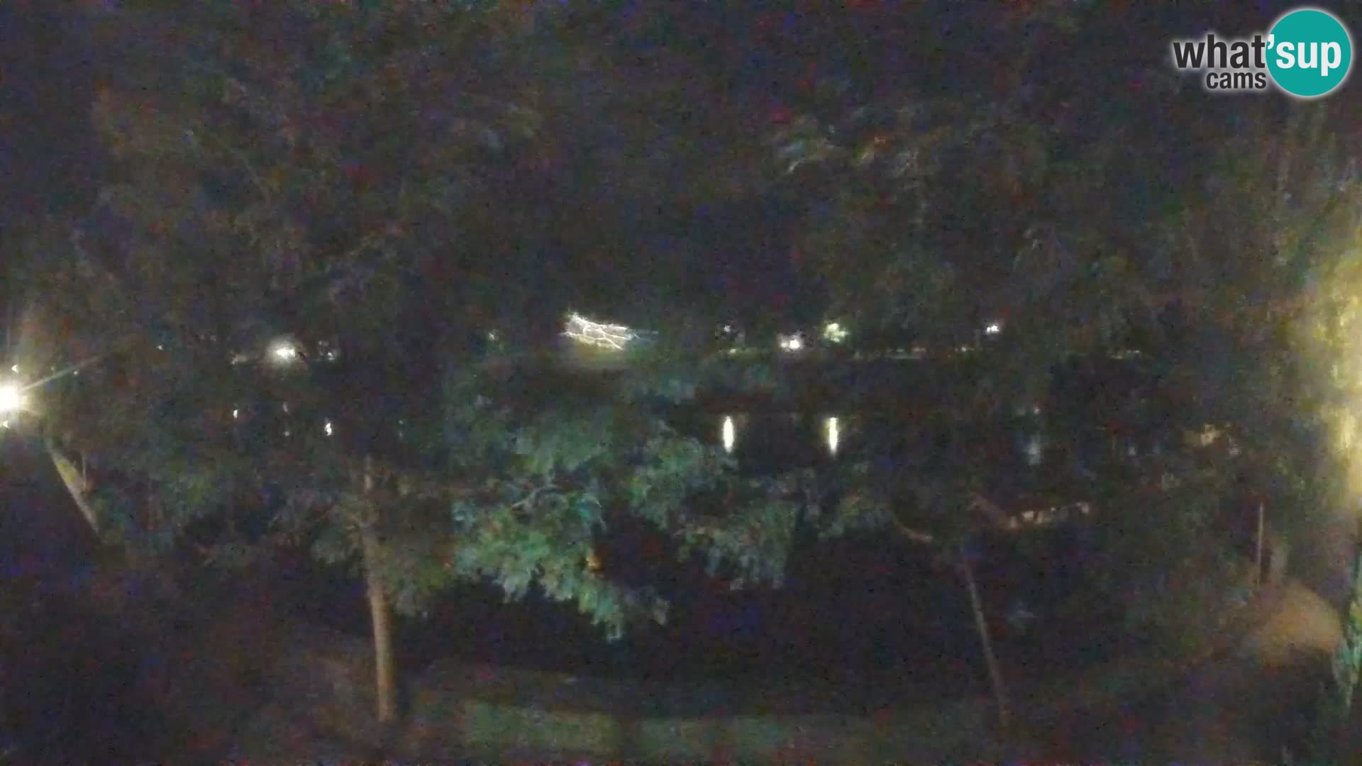 Sisak live webcam – vista sul fiume Kolpa – Croazia