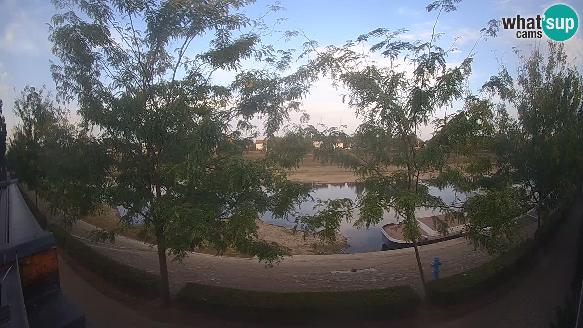 Sisak webcam en vivo Kolpa river view – Croacia
