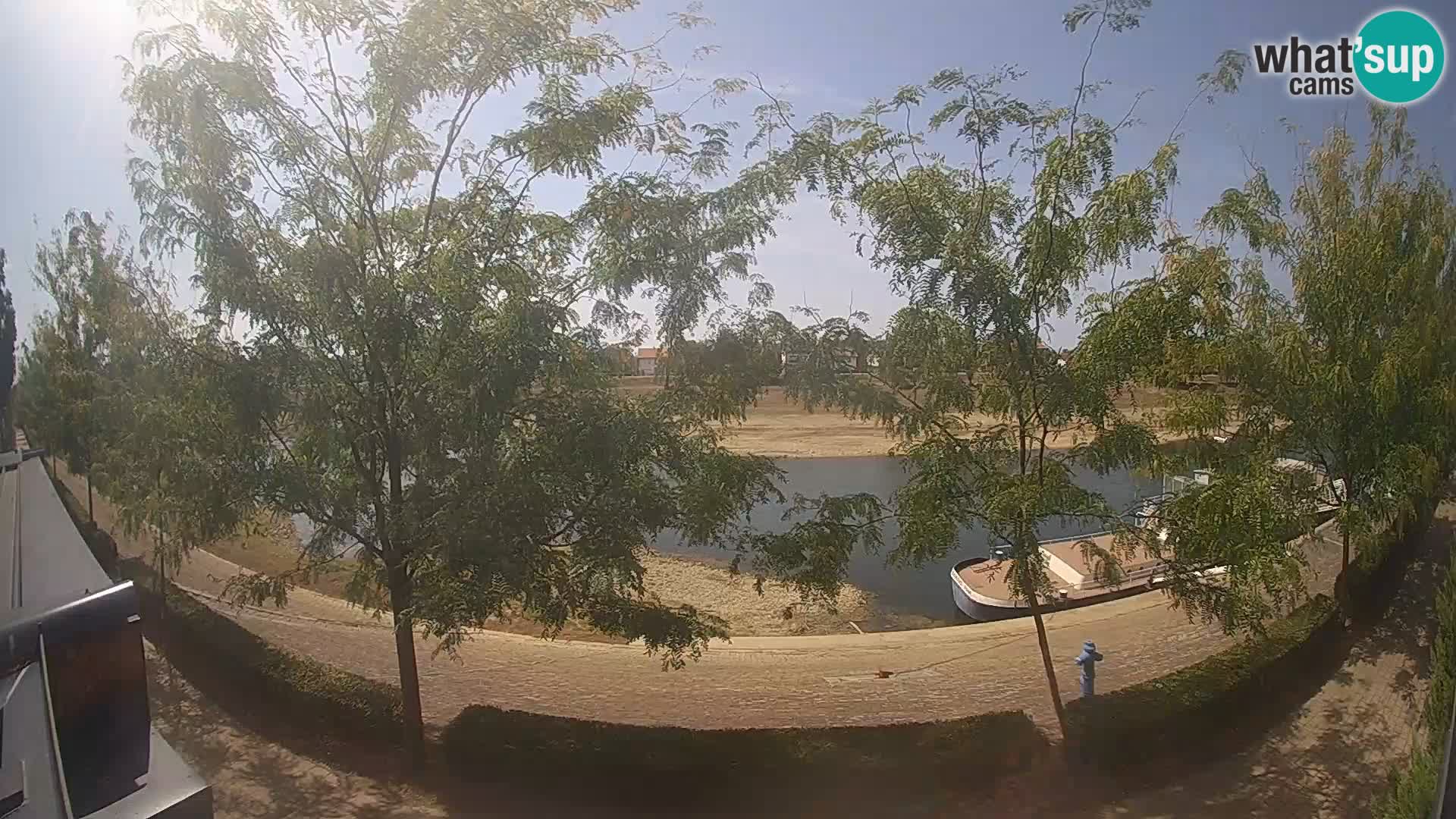 Sisak webcam en vivo Kolpa river view – Croacia