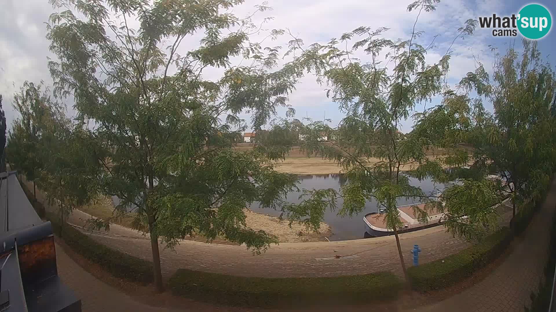 Sisak webcam en vivo Kolpa river view – Croacia