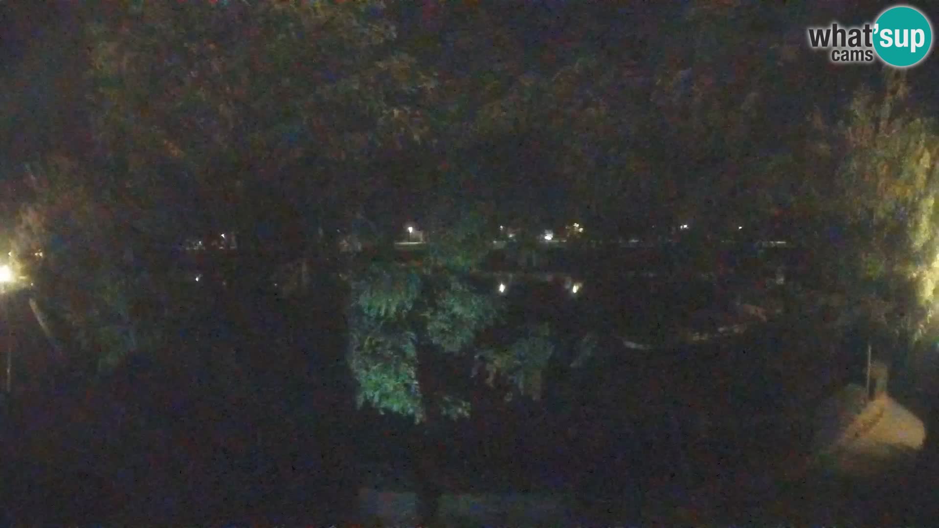 Sisak live webcam – vista sul fiume Kolpa – Croazia