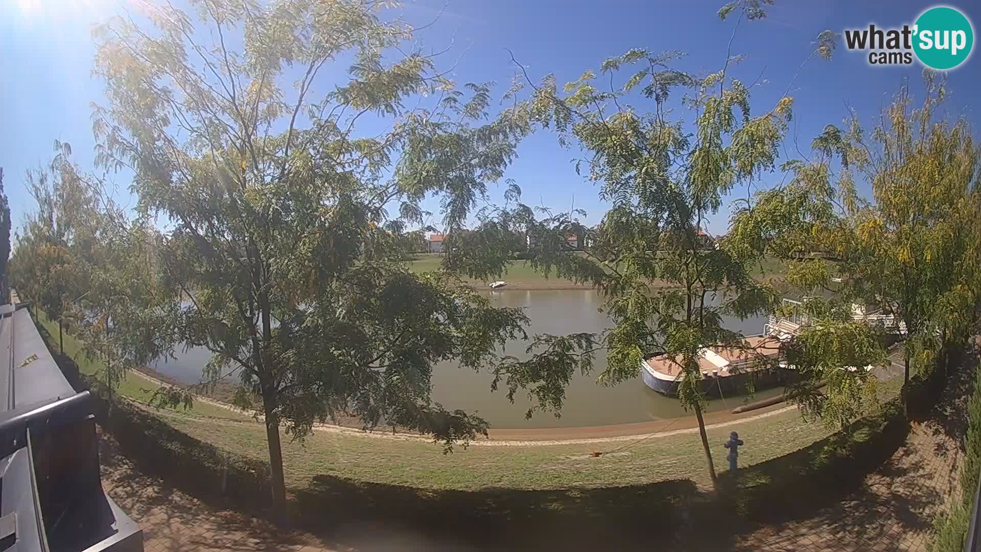 Sisak live webcam pogled na reku Kolpu