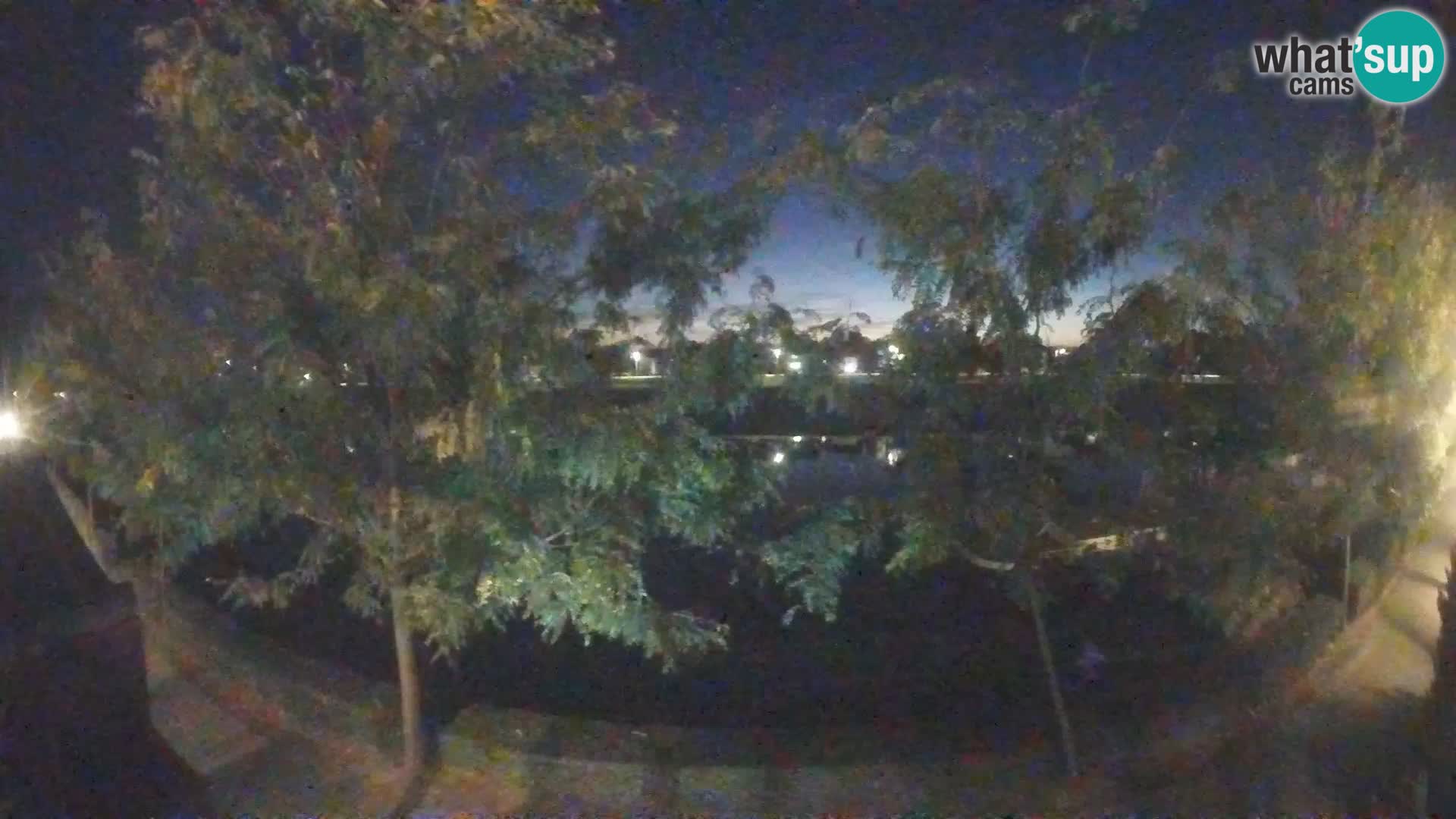 Sisak webcam en vivo Kolpa river view – Croacia