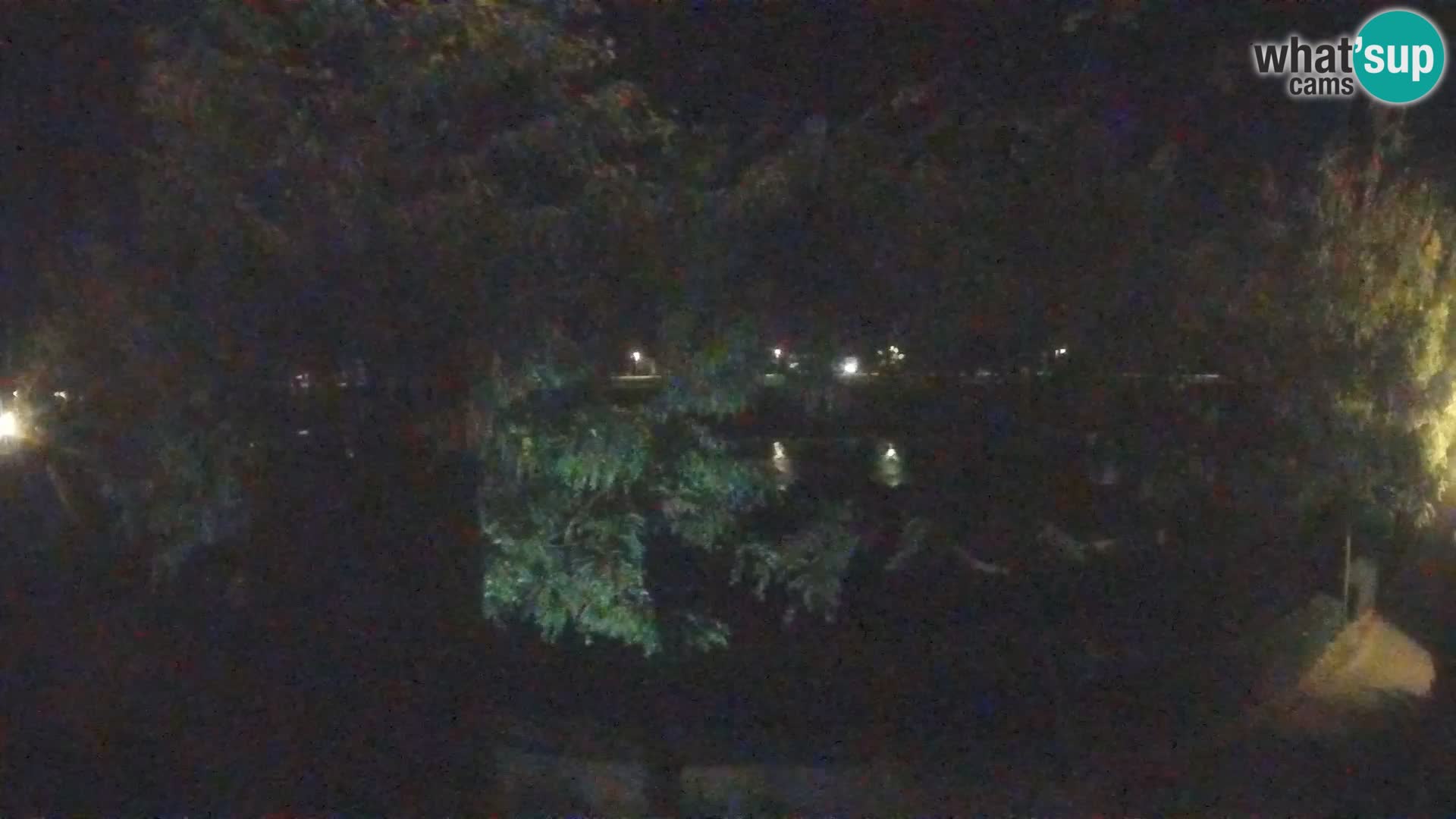 Sisak Live-Webcam Blick auf den Fluss Kolpa – Kroatien