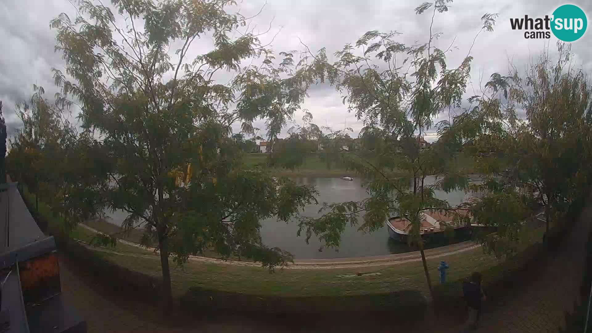 Sisak live webcam Kolpa river view – Croatia
