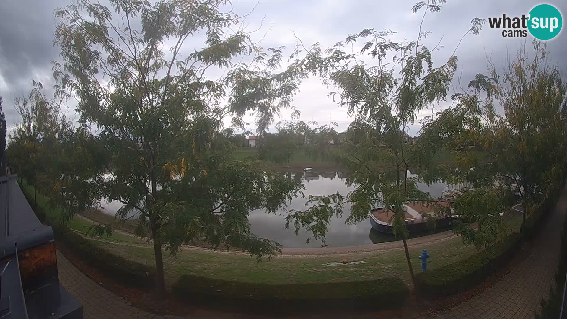 Sisak live webcam Kolpa river view – Croatia