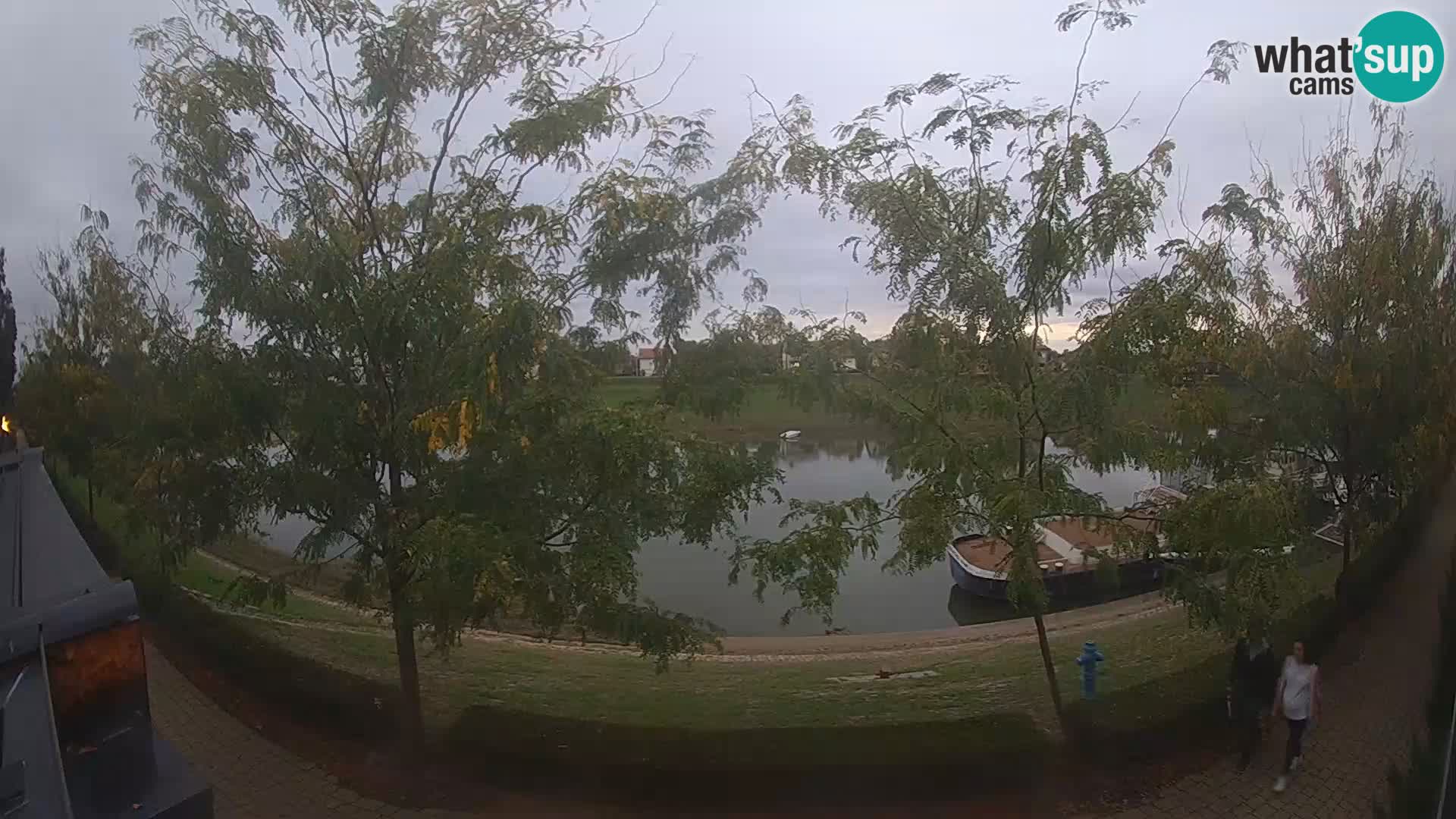 Sisak webcam en direct – vue sur la rivière Kolpa – Croatie