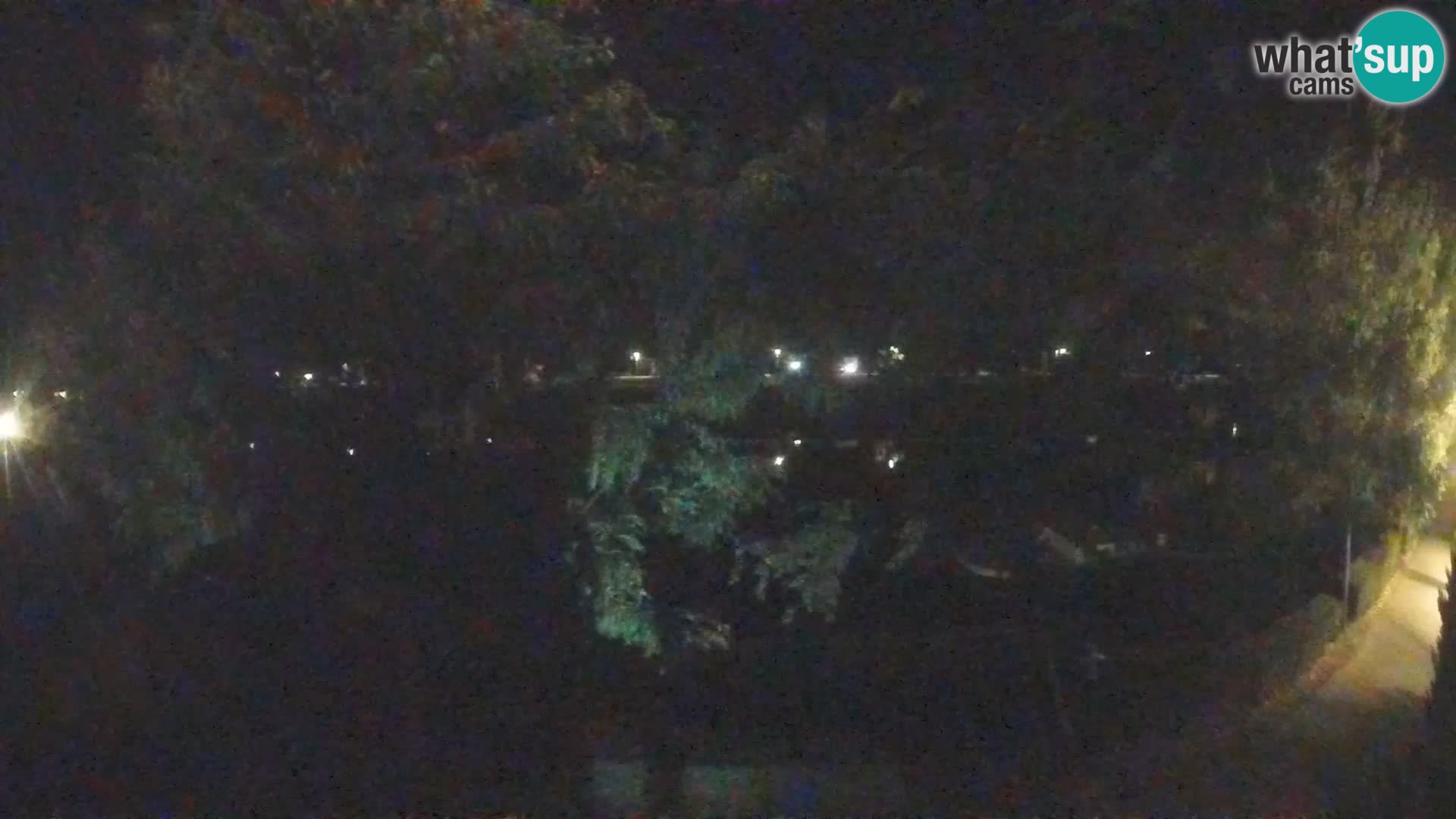 Sisak live webcam – vista sul fiume Kolpa – Croazia