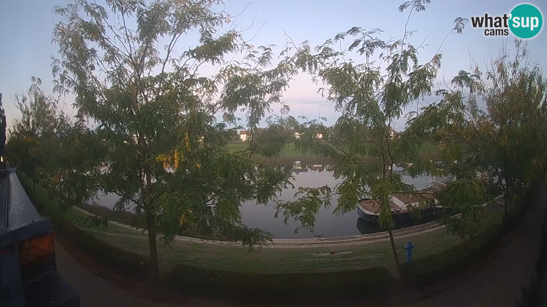 Sisak webcam en vivo Kolpa river view – Croacia