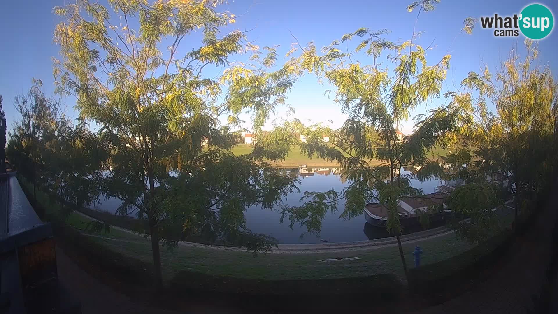 Sisak live webcam Kolpa river view – Croatia