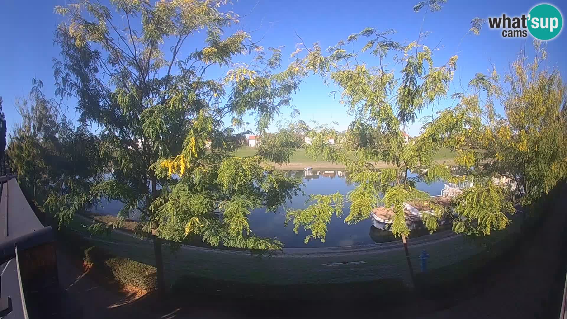 Sisak live webcam Kolpa river view – Croatia