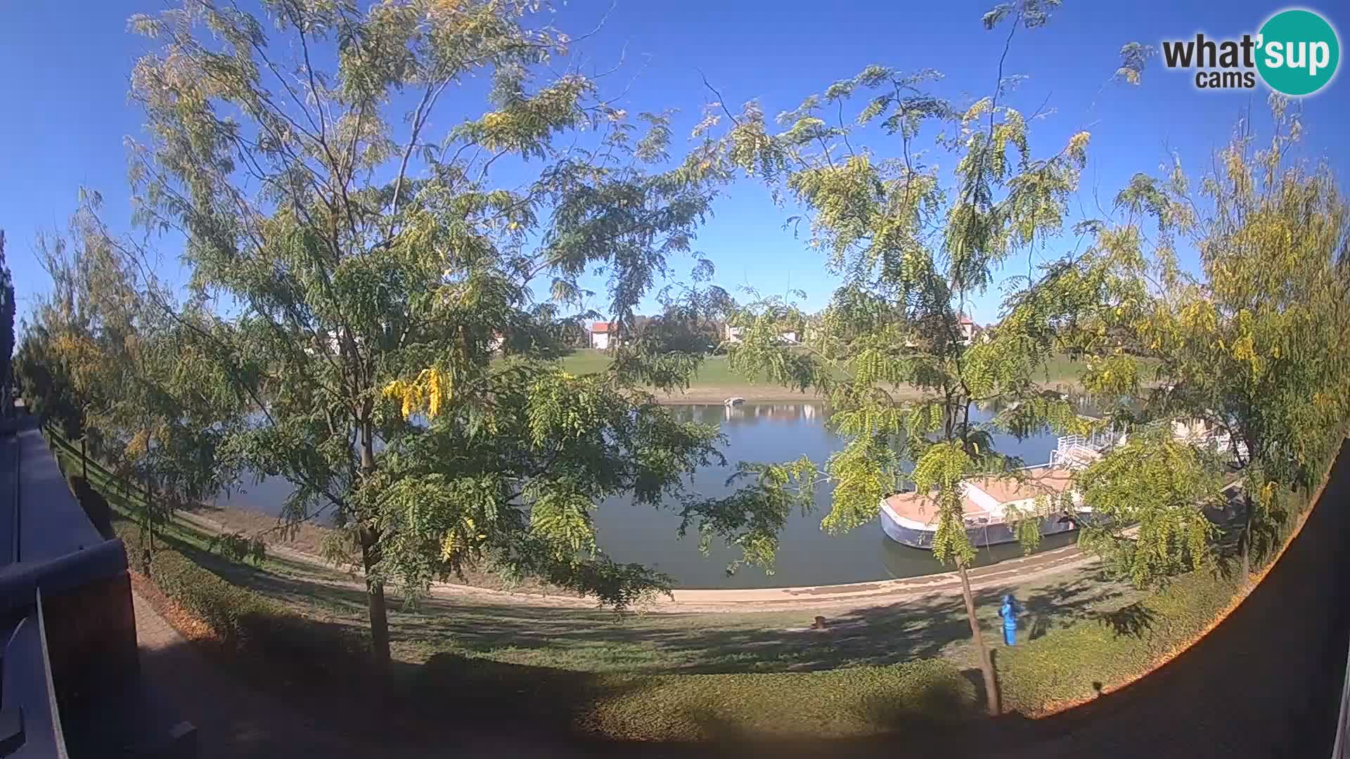 Sisak live webcam Kolpa river view – Croatia