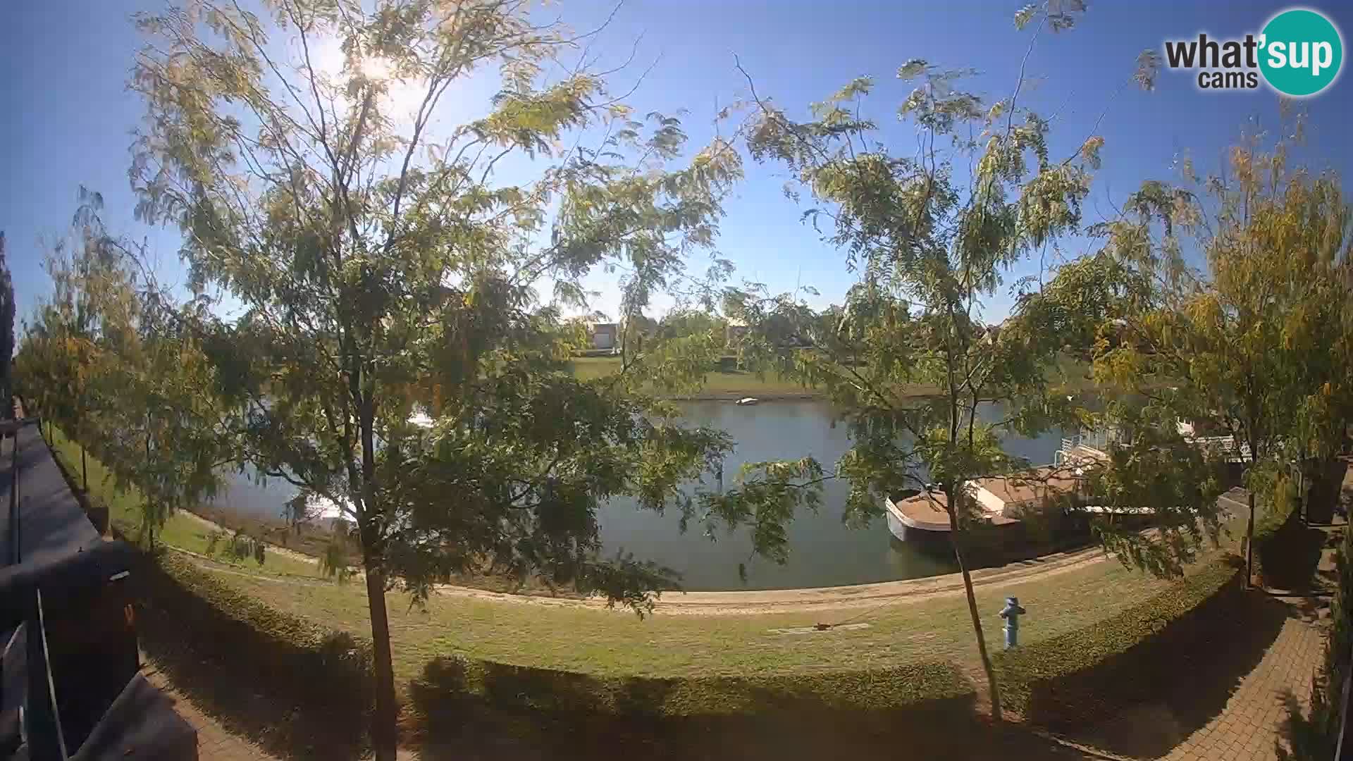 Sisak webcam en direct – vue sur la rivière Kolpa – Croatie