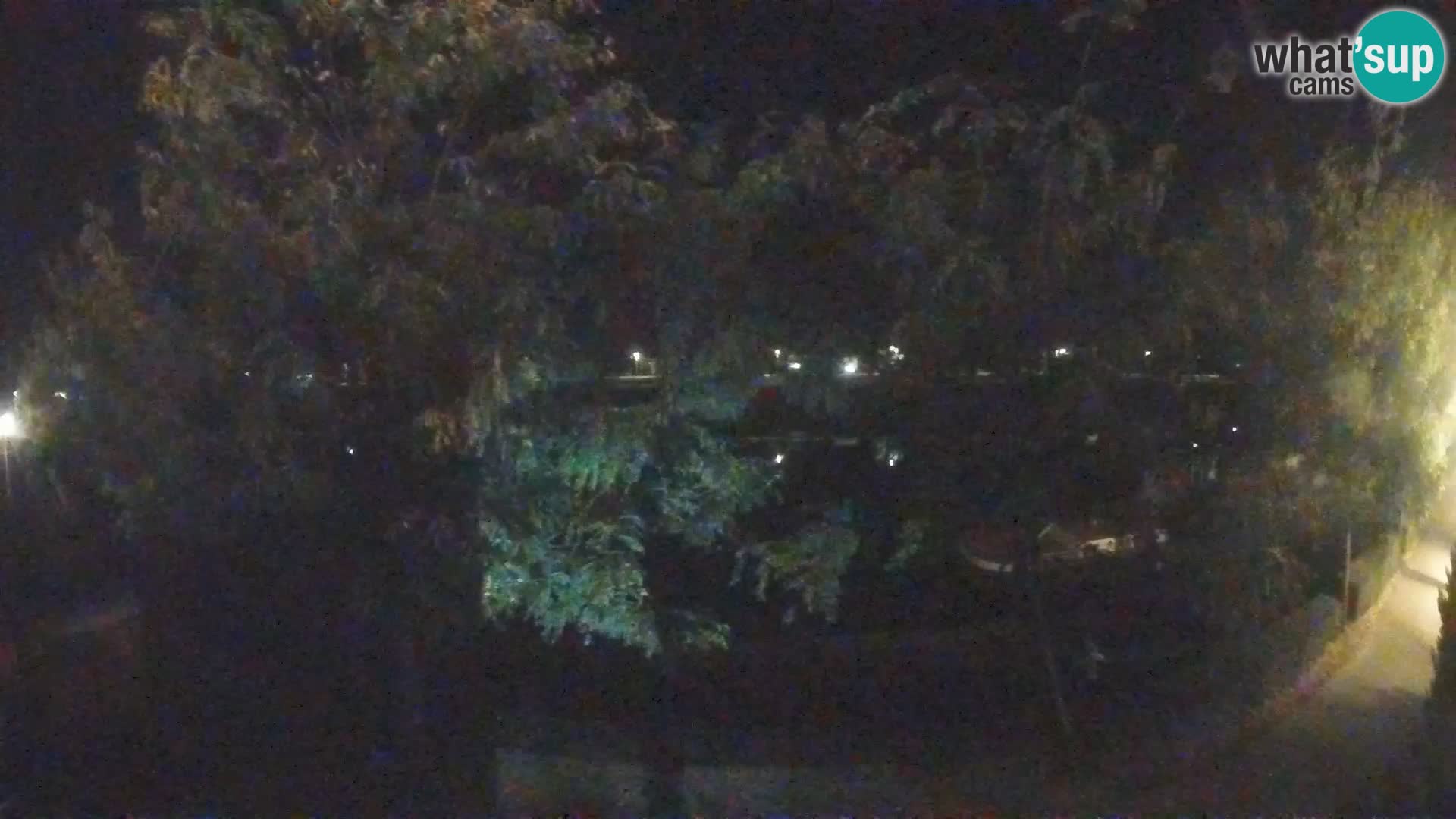 Sisak live webcam – vista sul fiume Kolpa – Croazia