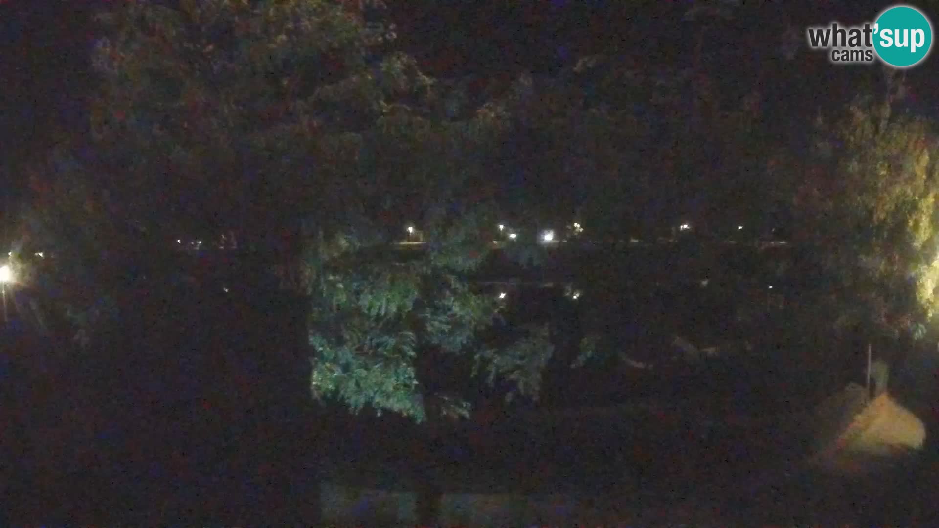 Sisak live webcam – vista sul fiume Kolpa – Croazia