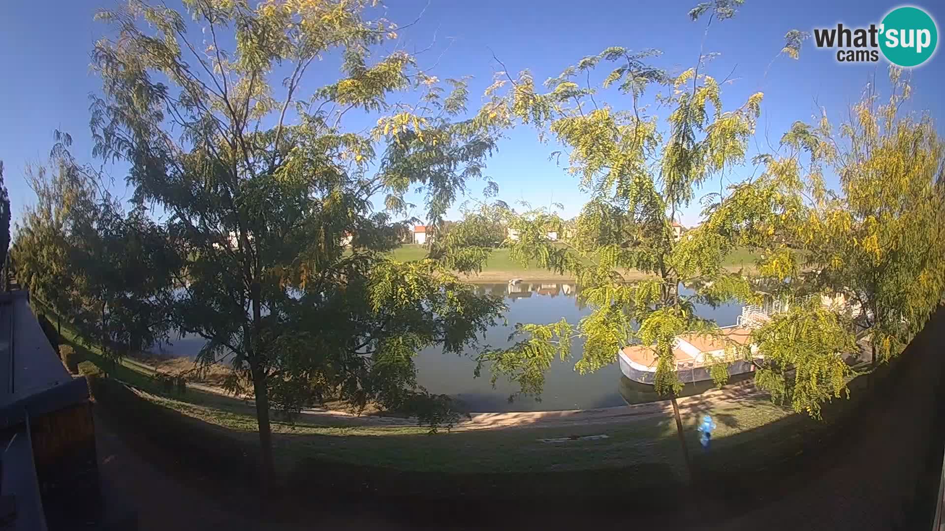 Sisak live webcam Kolpa river view – Croatia