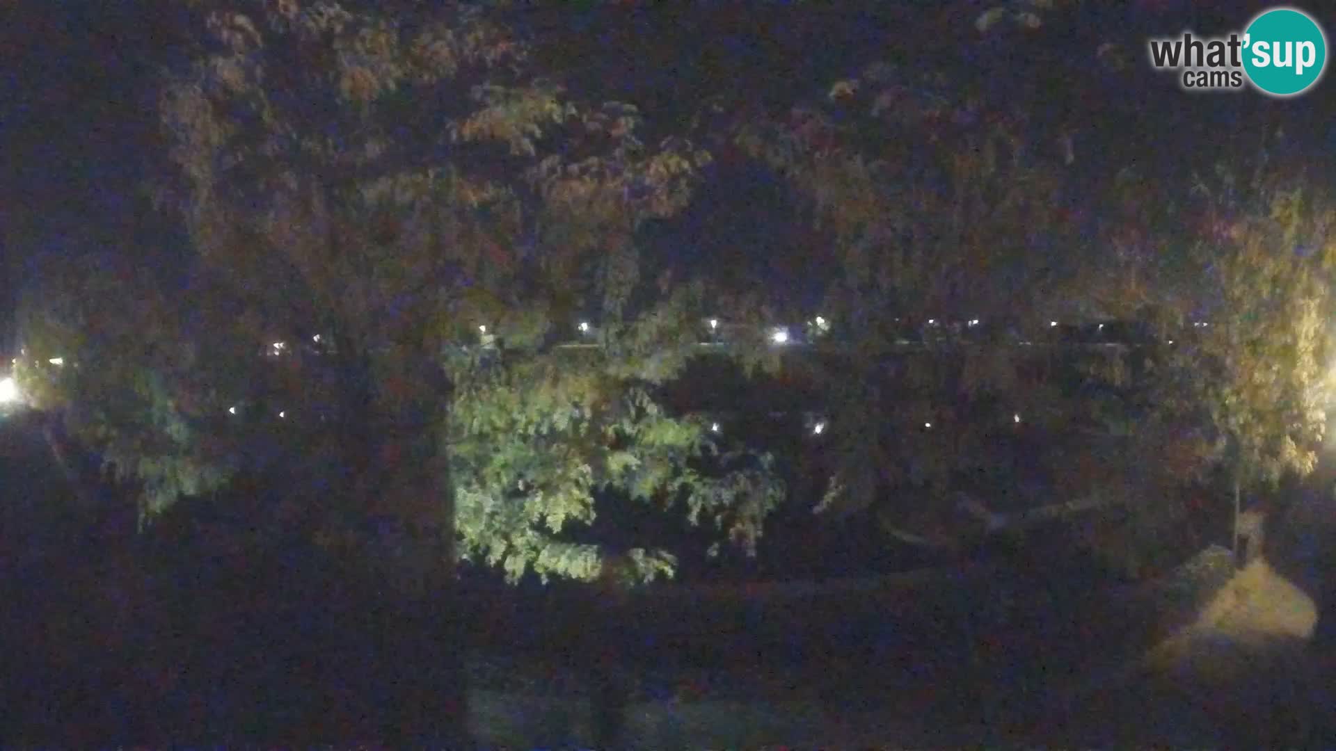 Sisak live webcam – vista sul fiume Kolpa – Croazia