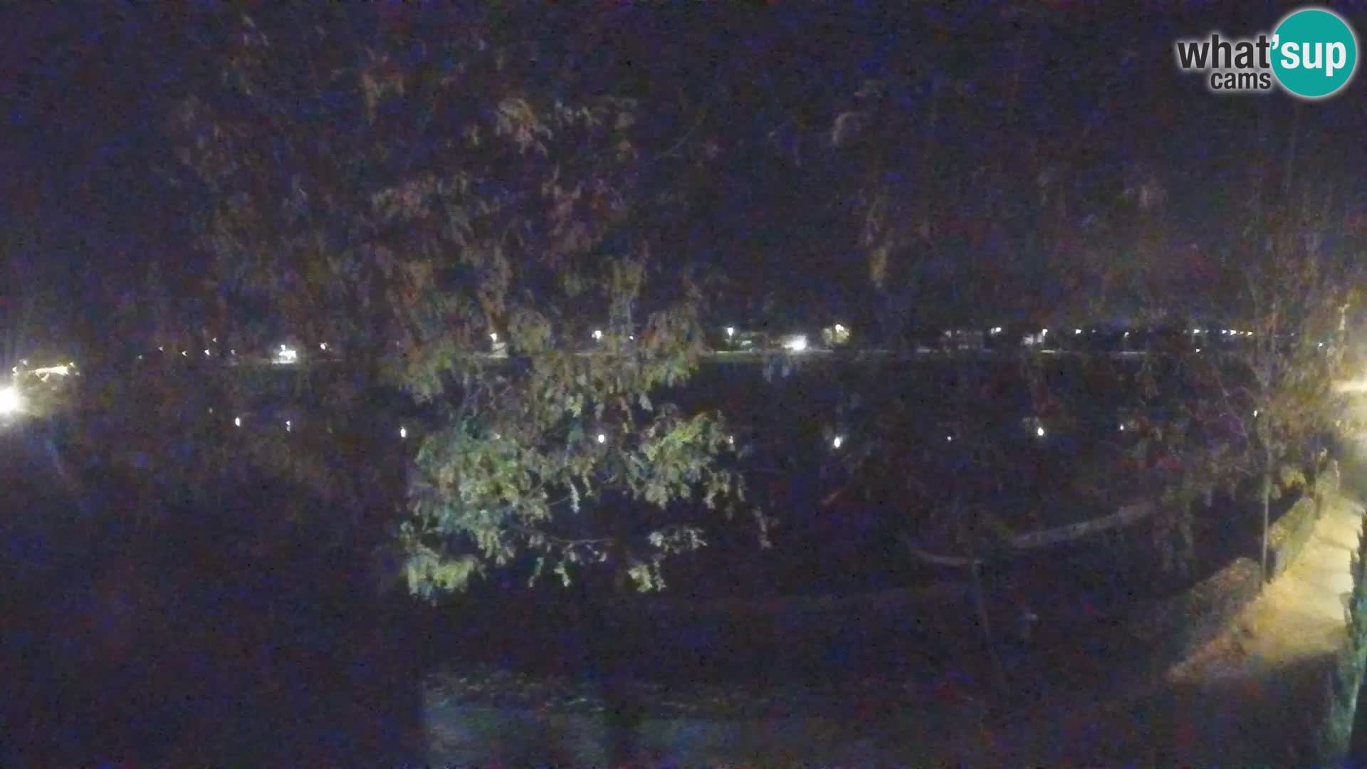 Sisak Live-Webcam Blick auf den Fluss Kolpa – Kroatien