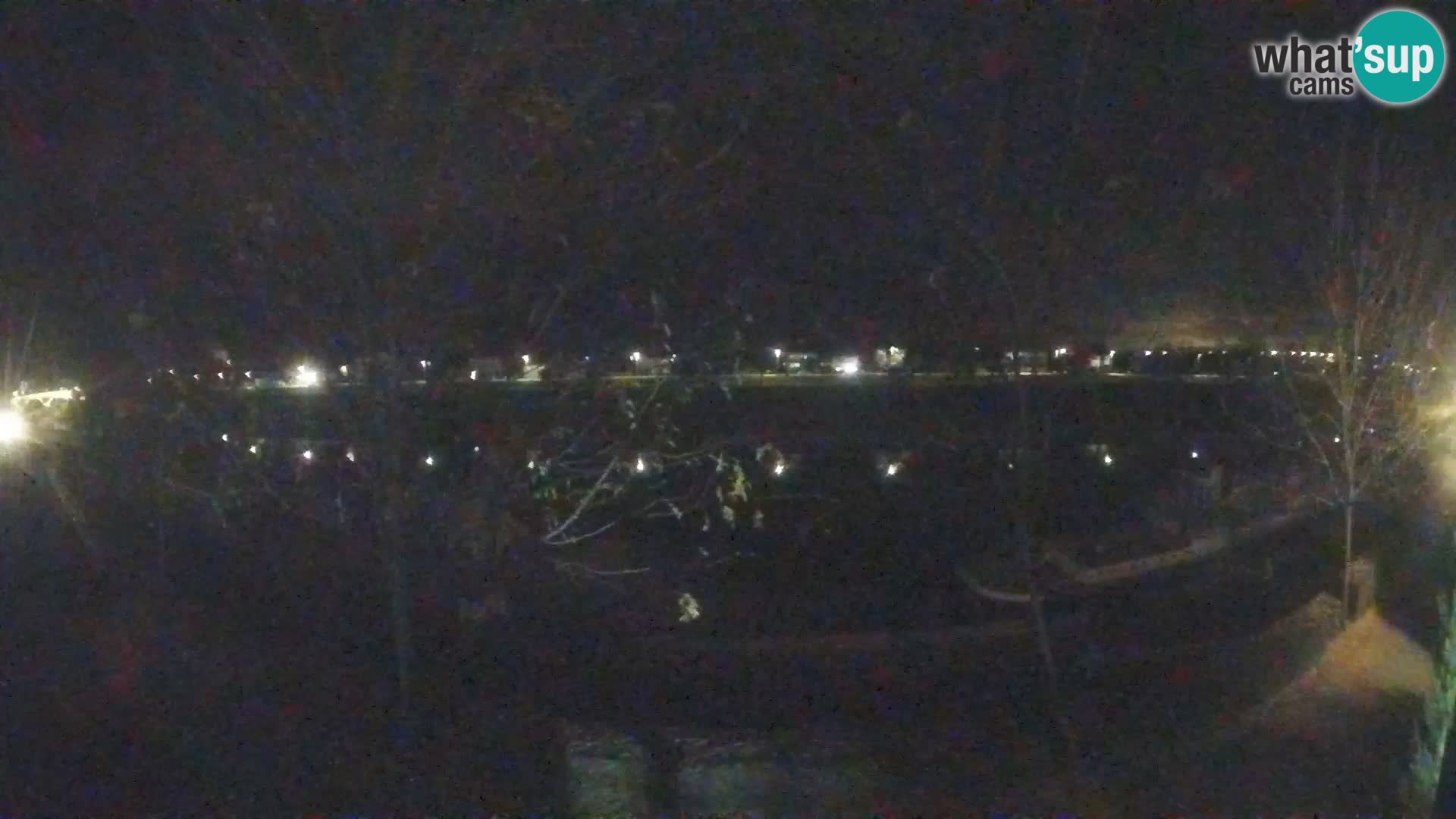 Sisak Live-Webcam Blick auf den Fluss Kolpa – Kroatien