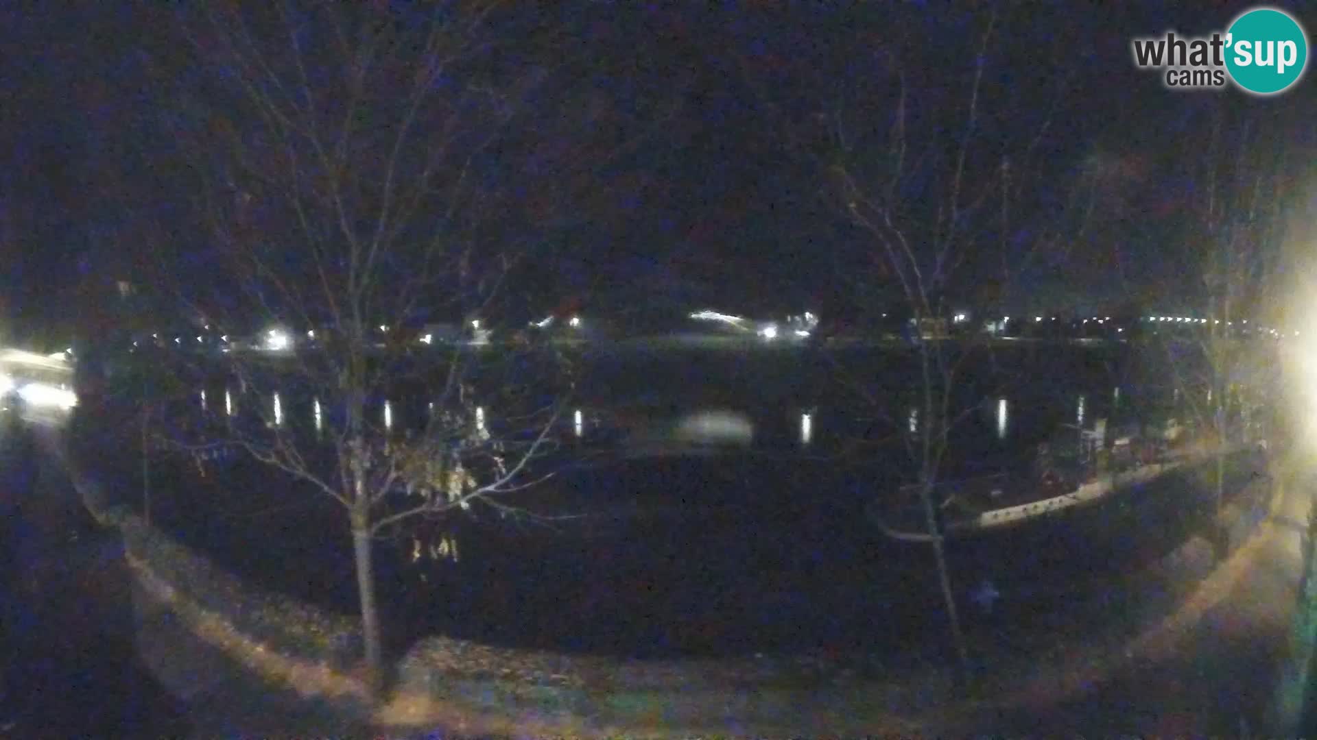 Sisak live webcam – vista sul fiume Kolpa – Croazia