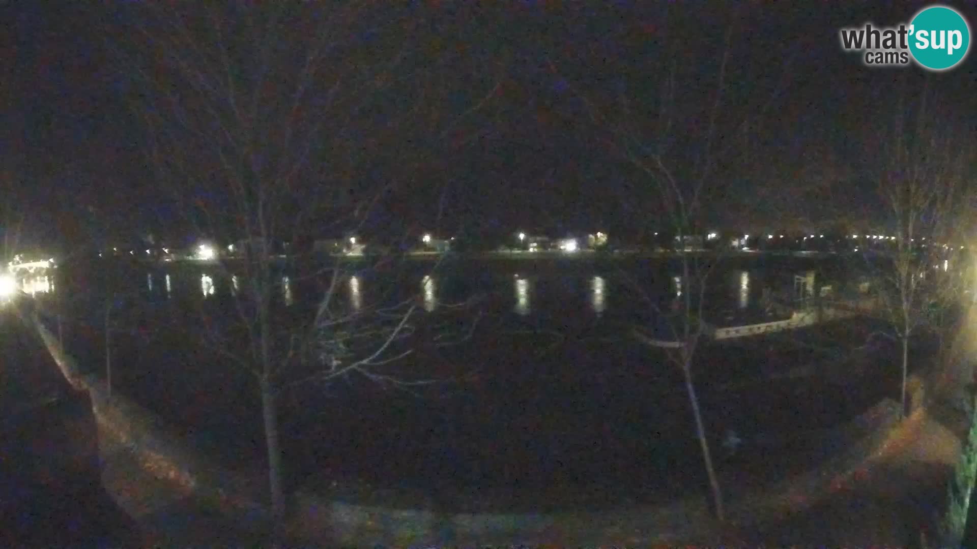 Sisak webcam en vivo Kolpa river view – Croacia