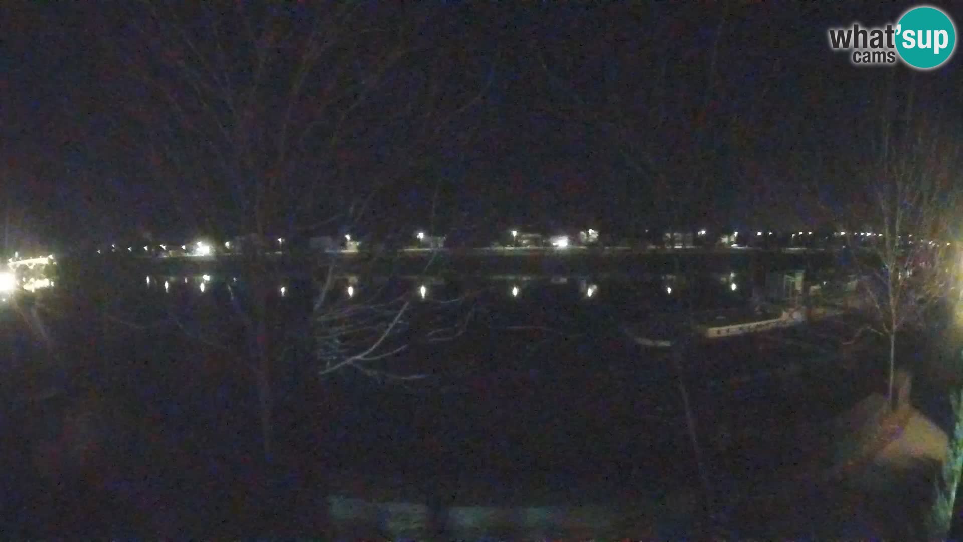 Sisak live webcam pogled na reku Kolpu