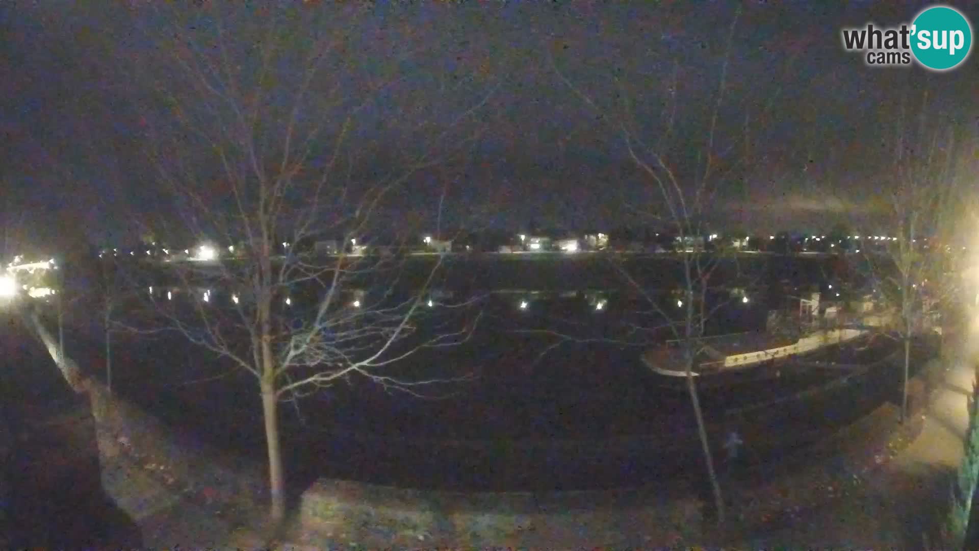 Sisak webcam en direct – vue sur la rivière Kolpa – Croatie