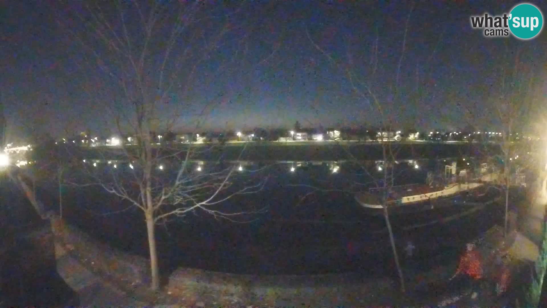 Sisak webcam en vivo Kolpa river view – Croacia