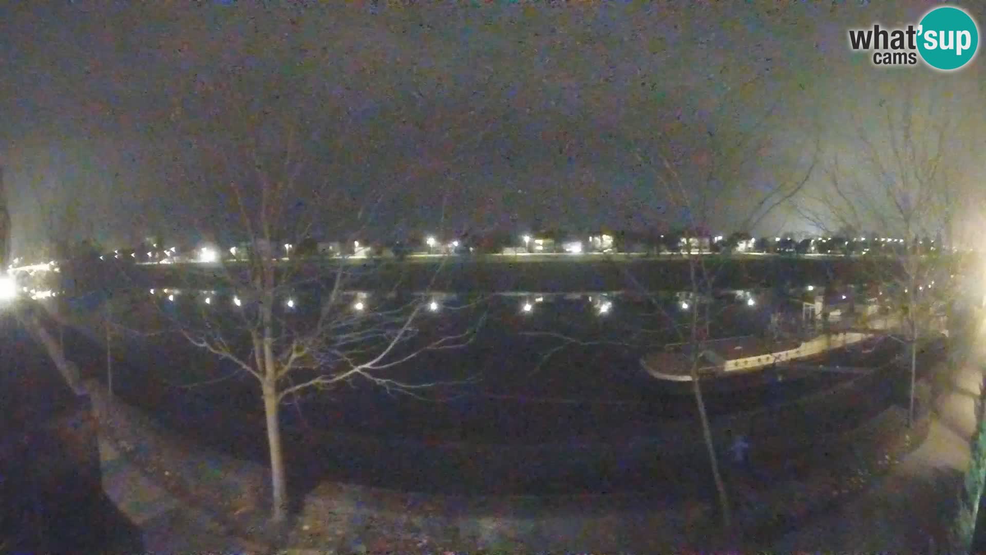 Sisak live webcam Kolpa river view – Croatia