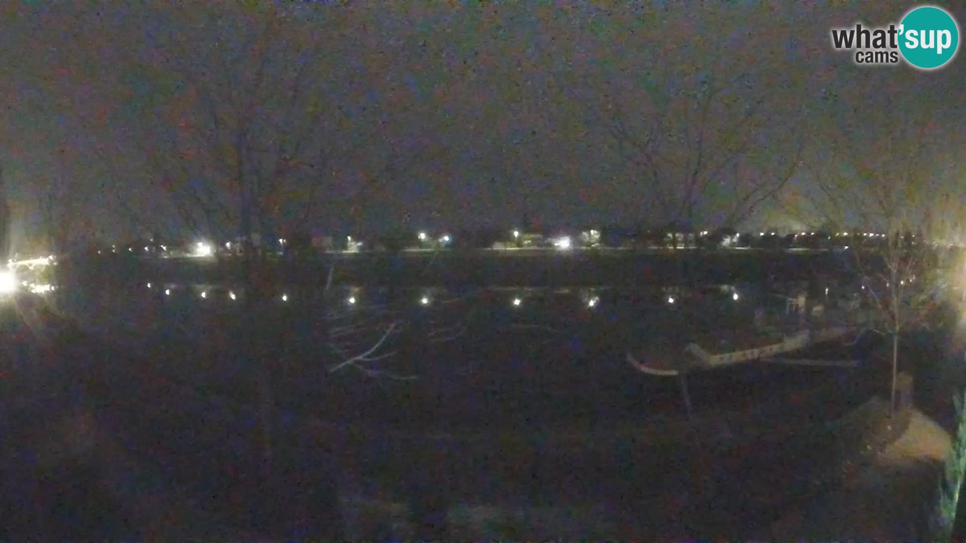 Sisak webcam en vivo Kolpa river view – Croacia