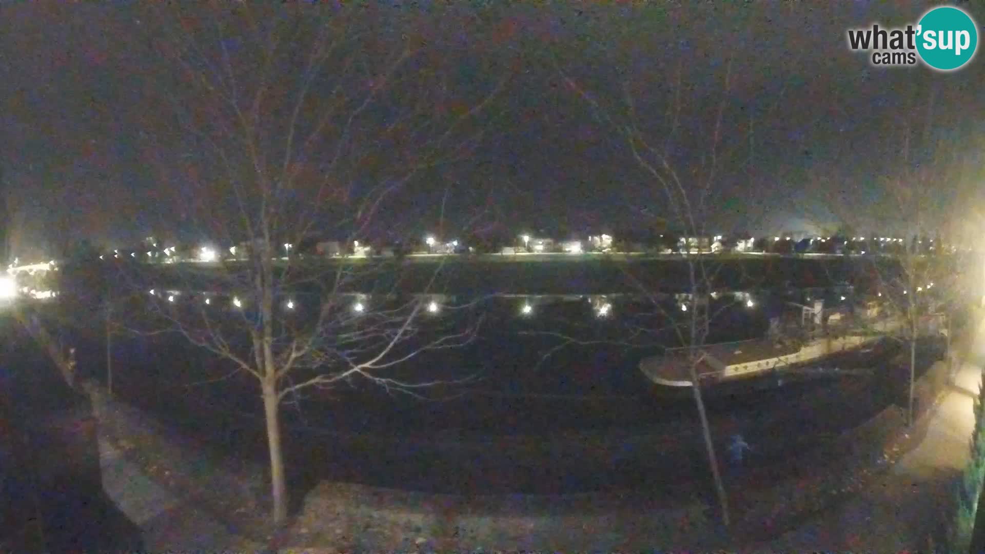 Sisak webcam en vivo Kolpa river view – Croacia