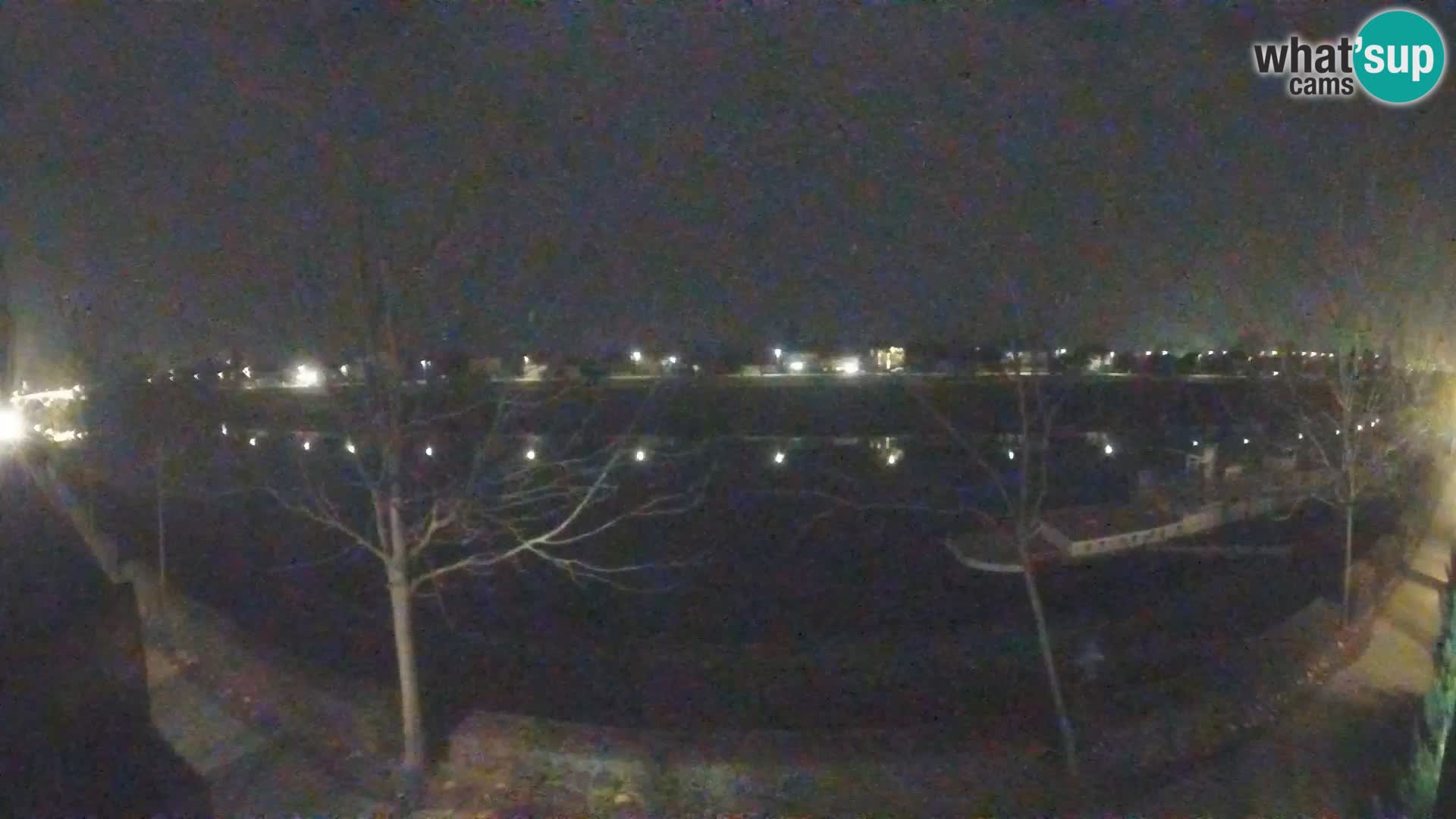 Sisak webcam en vivo Kolpa river view – Croacia