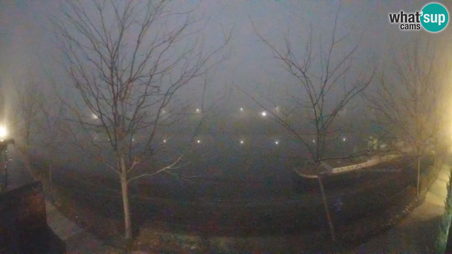 Sisak live webcam – vista sul fiume Kolpa – Croazia