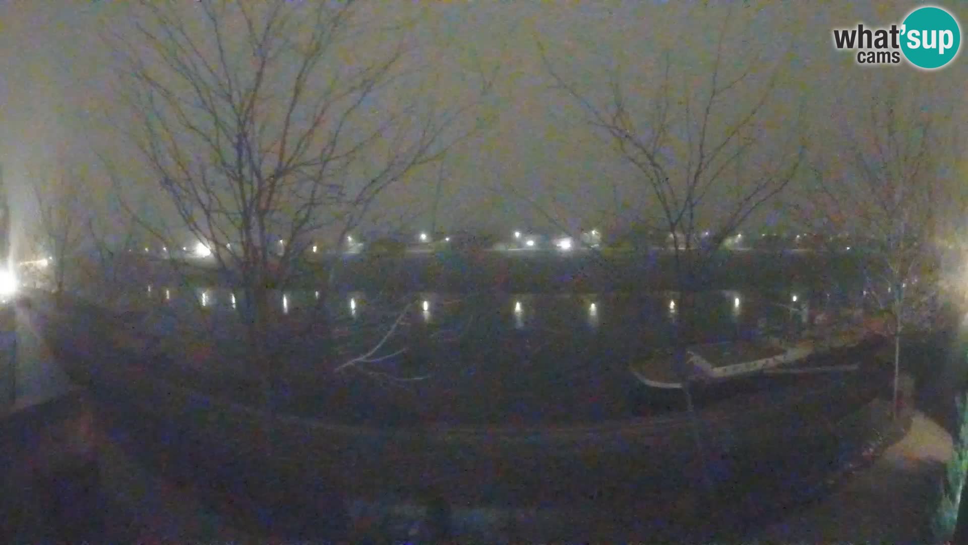 Sisak live webcam pogled na reku Kolpu