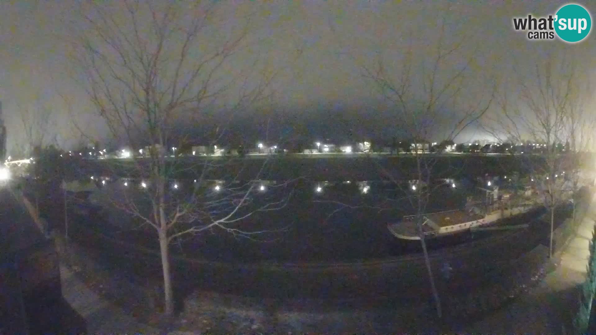 Sisak webcam en direct – vue sur la rivière Kolpa – Croatie