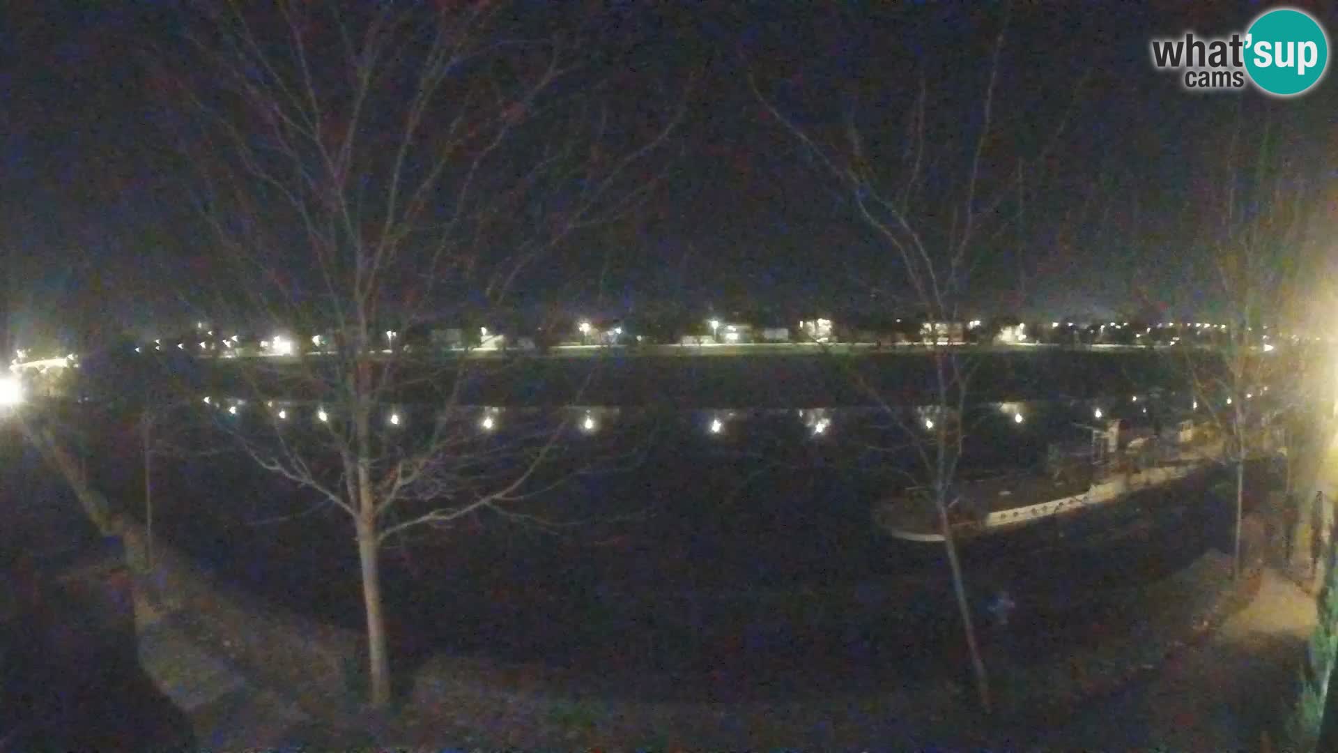 Sisak webcam en vivo Kolpa river view – Croacia