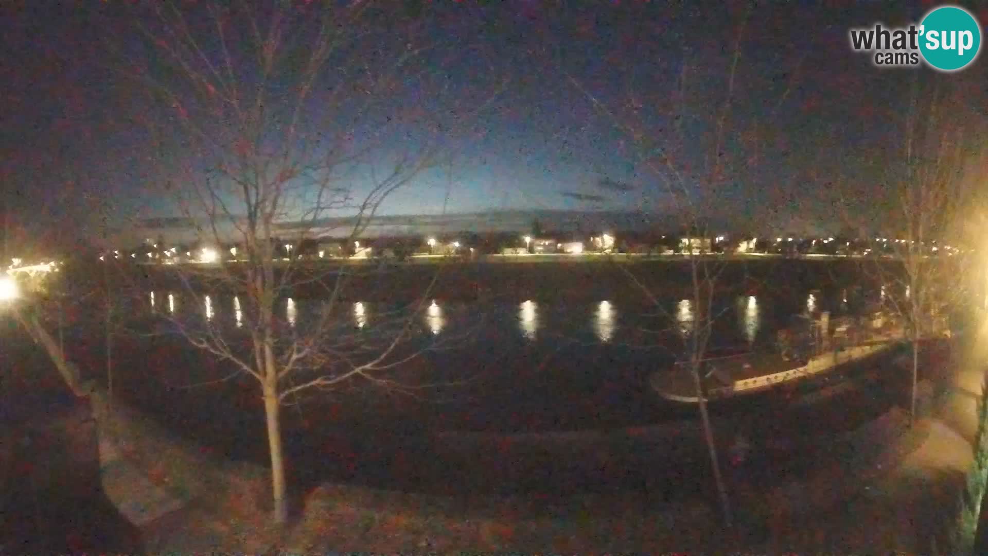Sisak live webcam pogled na reku Kolpu