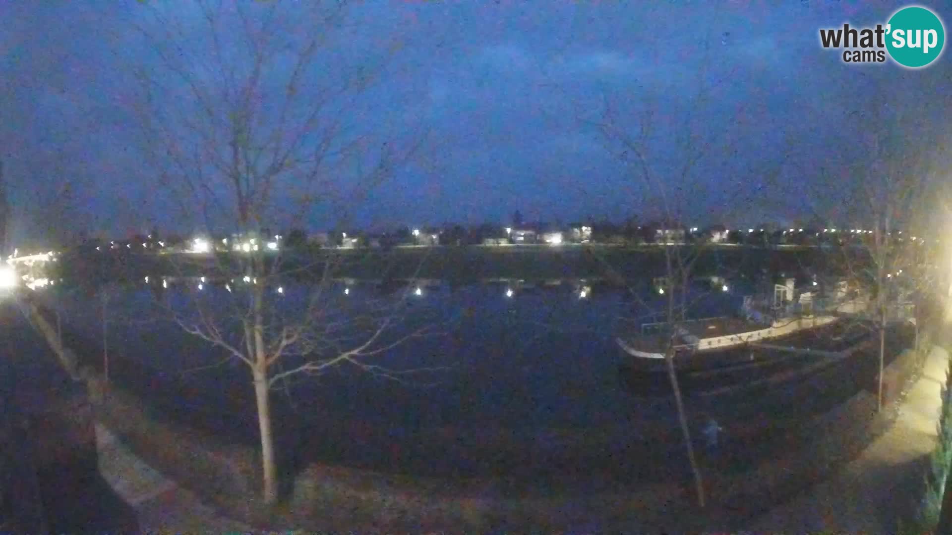 Sisak Live-Webcam Blick auf den Fluss Kolpa – Kroatien