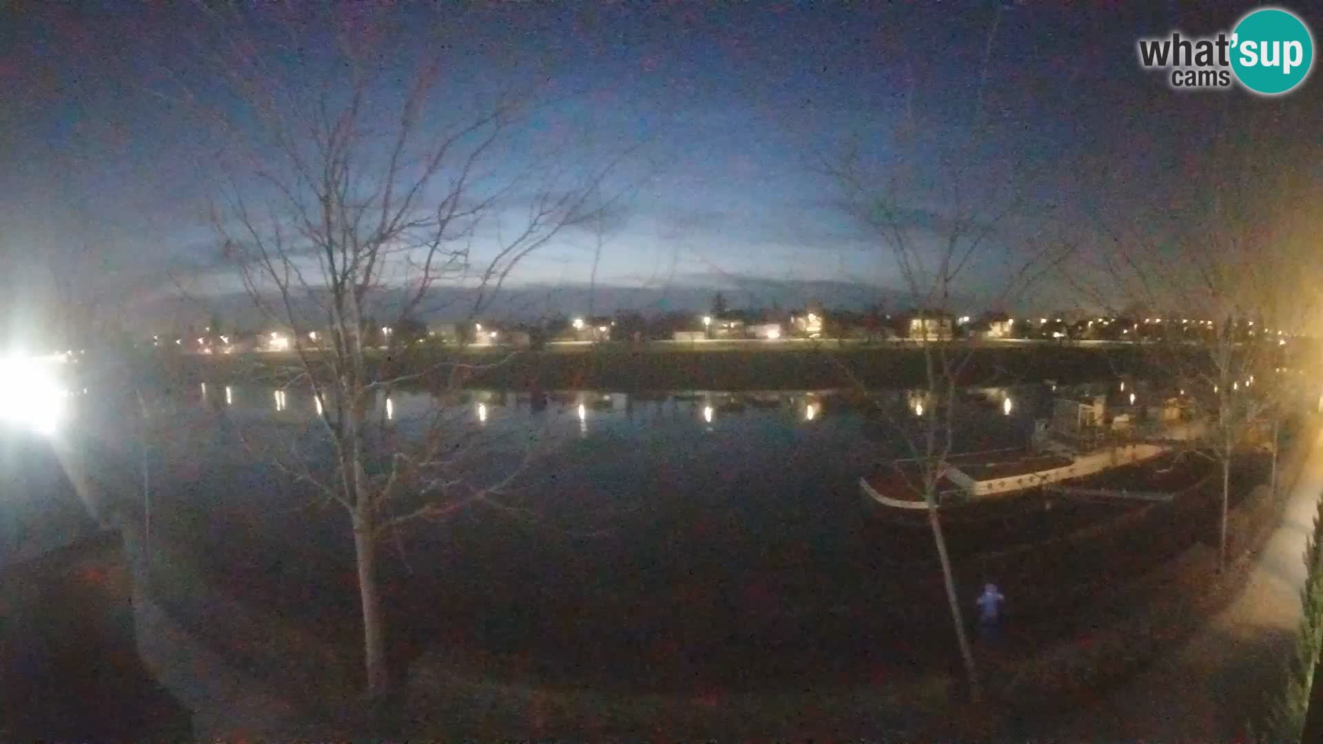 Sisak Live-Webcam Blick auf den Fluss Kolpa – Kroatien