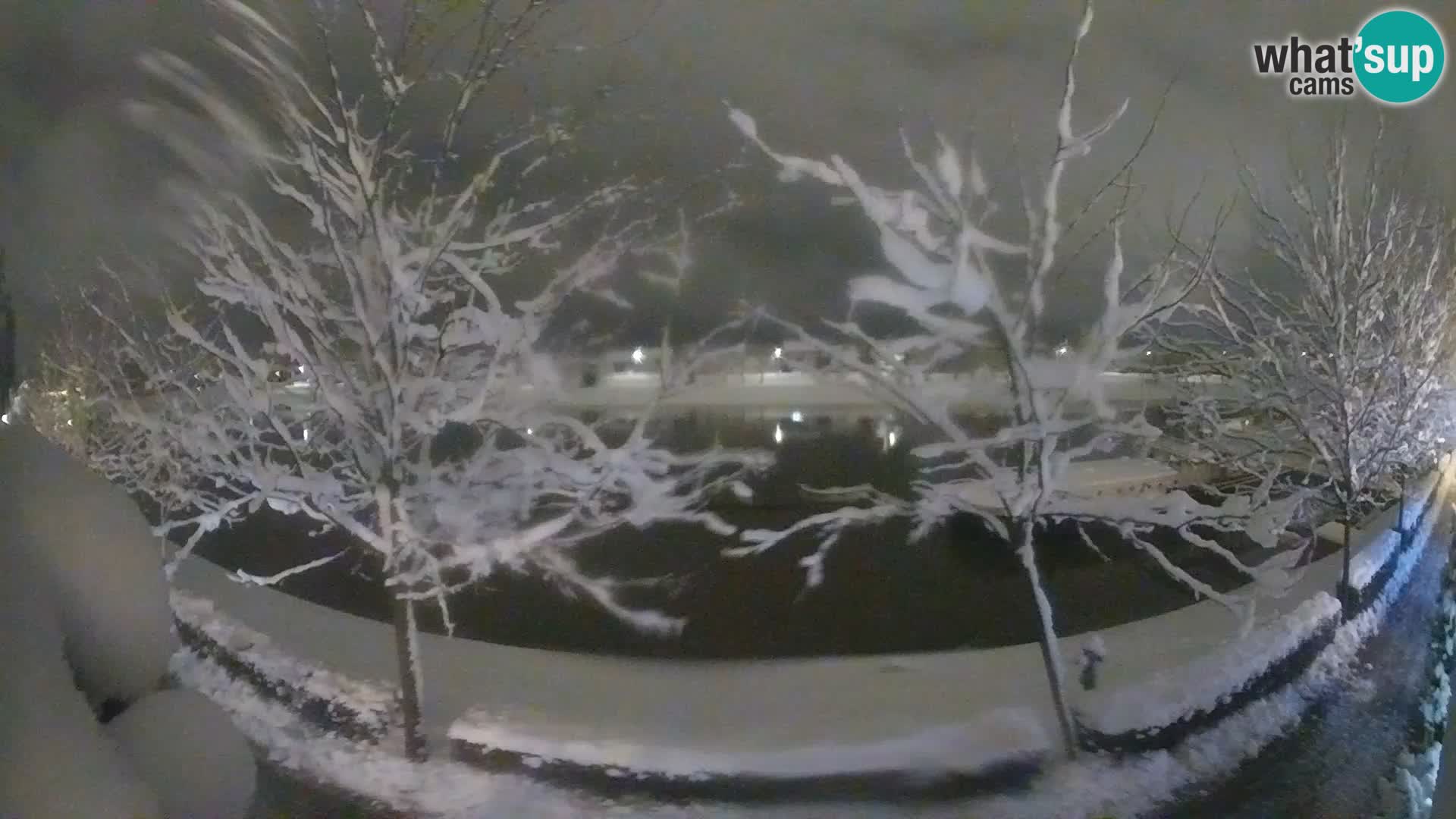 Sisak live webcam – vista sul fiume Kolpa – Croazia