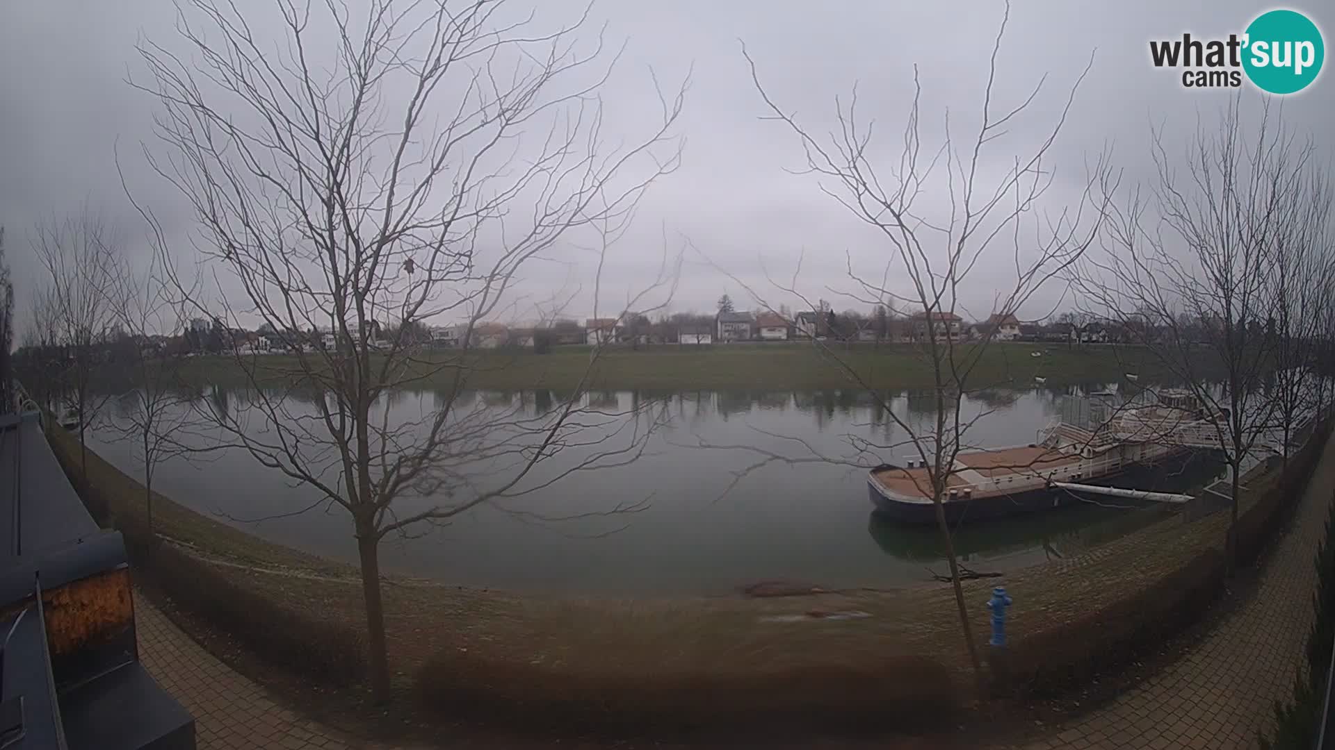 Sisak webcam en vivo Kolpa river view – Croacia