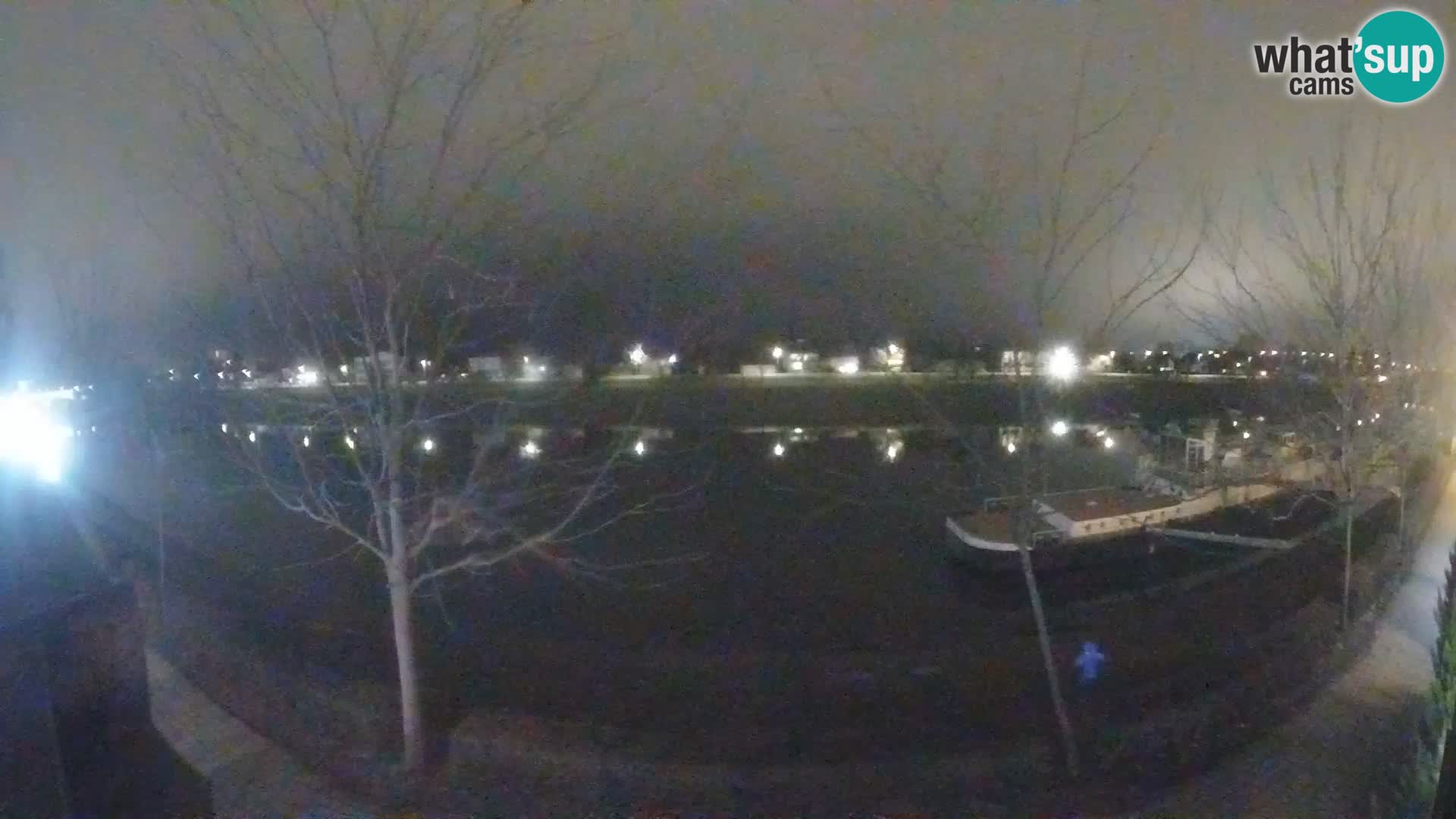 Sisak webcam en direct – vue sur la rivière Kolpa – Croatie