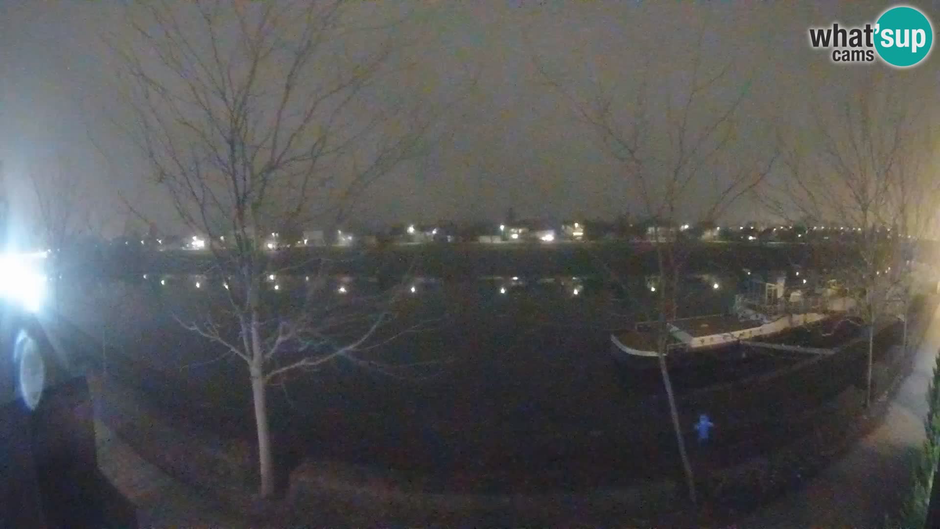 Sisak live webcam – vista sul fiume Kolpa – Croazia