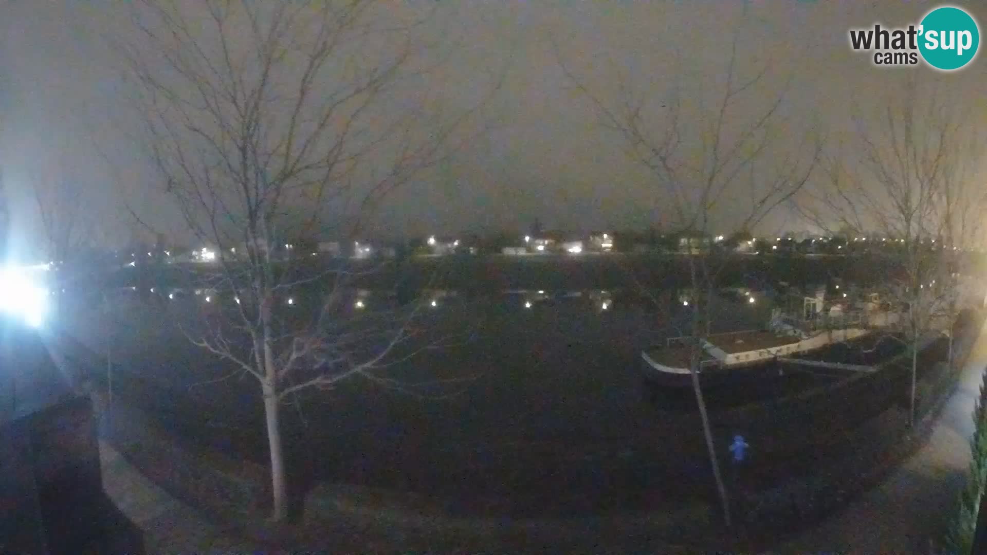 Sisak live webcam – vista sul fiume Kolpa – Croazia