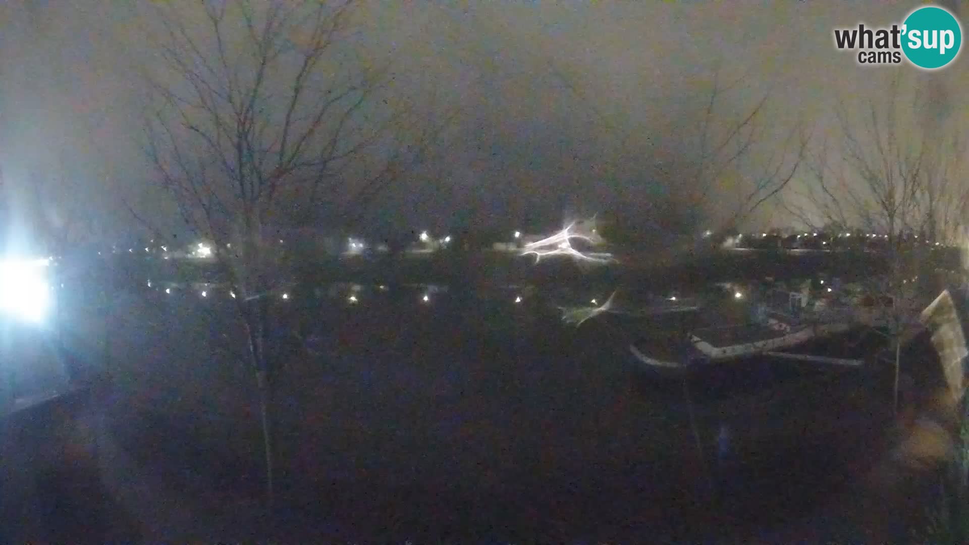 Sisak live webcam – vista sul fiume Kolpa – Croazia