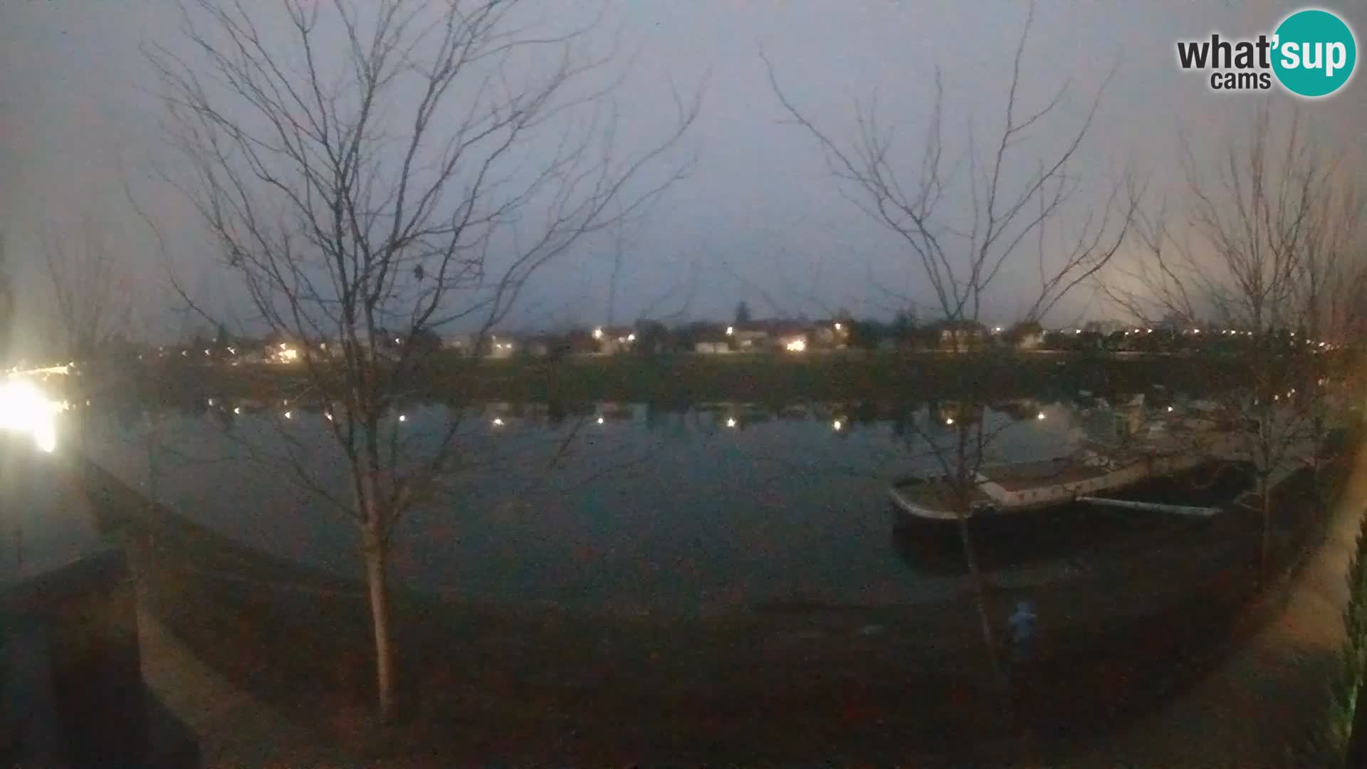 Sisak live webcam pogled na reku Kolpu
