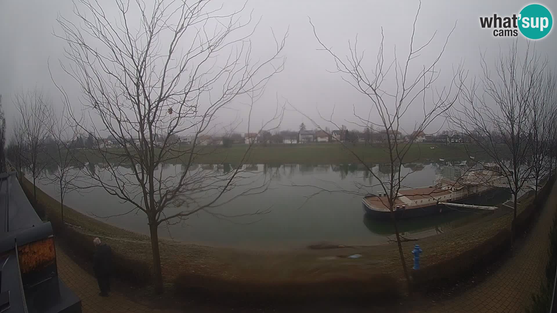 Sisak live webcam pogled na reku Kolpu