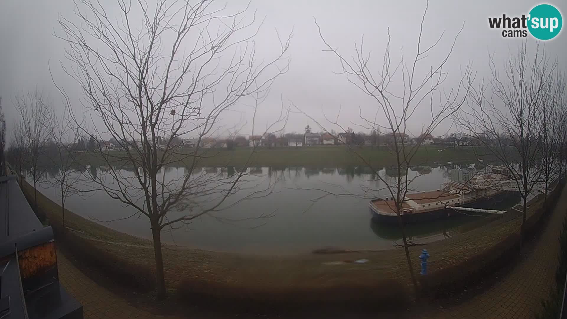 Sisak live webcam Kolpa river view – Croatia